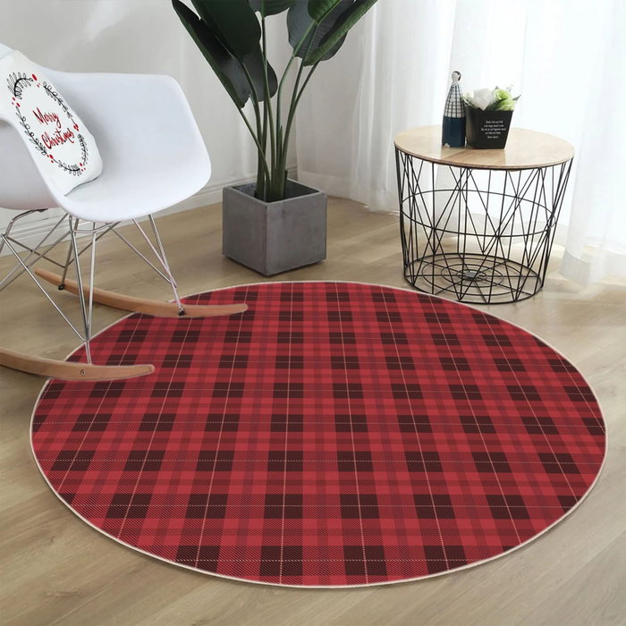 Conceptum Alfombra Woopamuk460 de 100 cm, Rojo y Negro Conceptum Alfombra Woopamuk460 de 100 cm, Rojo y Negro